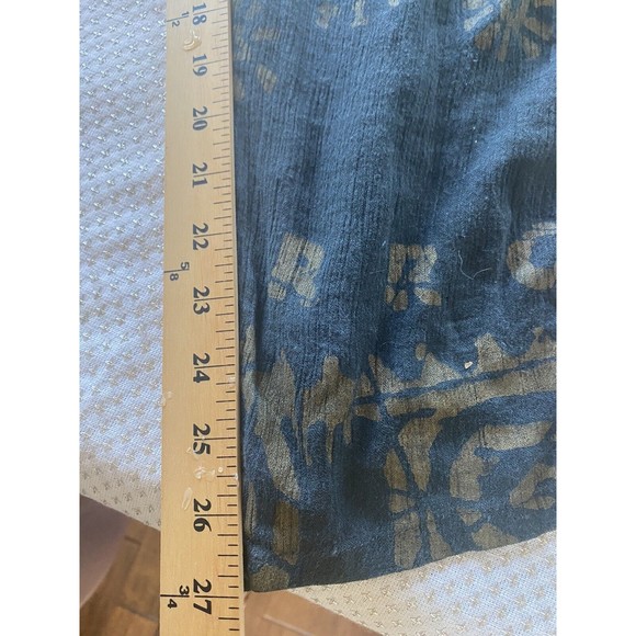 VTG Visual Professional Linen Rayon O/S High Rise Pants Pull On Art To Wear - Picture 8 of 11